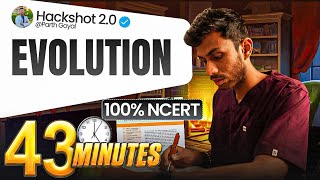 Evolution in 43 Mins | Dr. Parth Goyal | Class 12 | HACKSHOT2.0