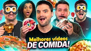 OS MELHORES VÍDEOS DE COMIDA DE 2025