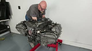 1970-1972 Porsche 2.0L Flat 6 914 Engine Hand Crank