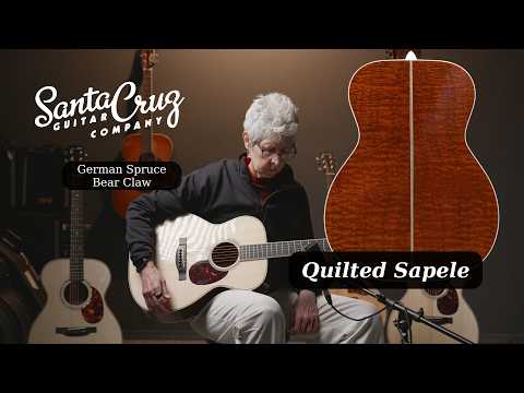 Santa Cruz OM Quilted Sapele & German Spruce image 16