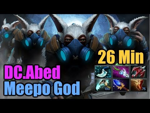 Abed The God Of Meepo - Best Meepo Player In The World - Dota 2