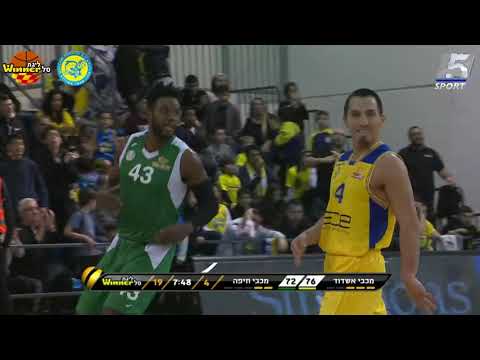 Maccabi Ashdod vs. Maccabi Hunter Hafia - Game Highlights