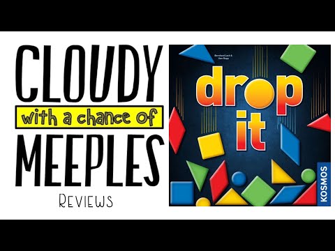 Drop It Review - Cloudy with a Chance of Meeples