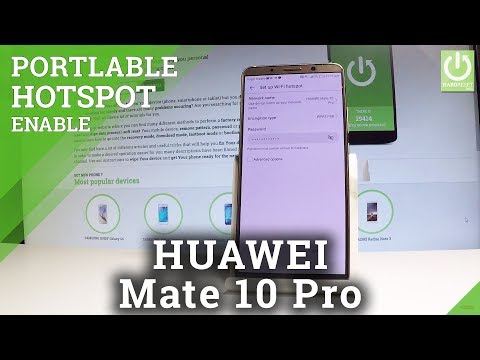 HUAWEI Mate 10 Pro PORTABLE HOTSPOT / Share Wi-FI