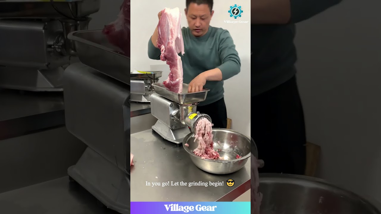 This Meat Grinder is Oddly Satisfying Tho! 🤤 Fresh Mince ASMR! #oddlysatisfying #asmr #meat