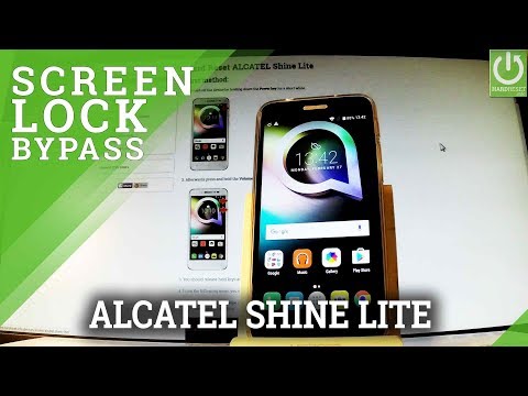 Hard Reset ALCATEL Shine Lite - Bypass Screen Lock / Delete Data