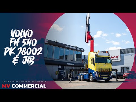 Volvo FH540 6x4 Crane Artic with PK 78 & Fly Jib Prep | mvcommercial.com