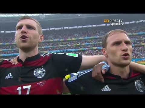 Germany National Anthem  vs USA - FIFA World Cup 2014
