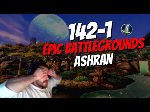 *WORLD RECORD???* ARMS WARRIOR 142 KILLS | EPIC BATTLEGROUND ON ASHRAN | WORLD OF WARCRAFT