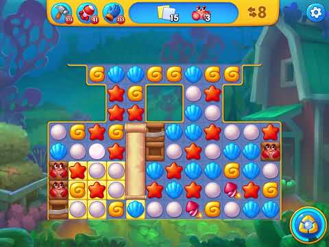 Fishdom level 6058 no boosters フィッシュダム ノーマル [Friend's]