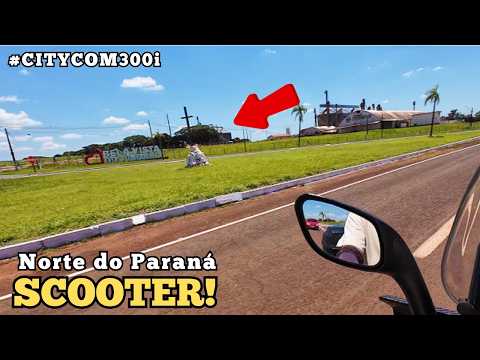 BELA VISTA DO PARAÍSO PR | EXPLORANDO O NORTE DO PARANÁ DE SCOOTER #citycom300i