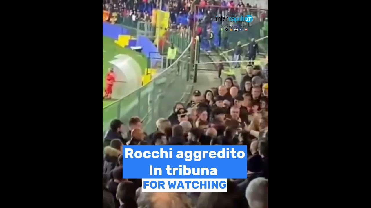Gianluca Rocchi aggredito in tribuna