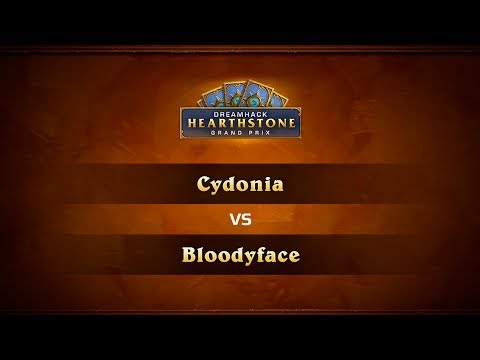 Cydonia vs Bloodyface, Hearthstone DreamHack Atlanta 2017