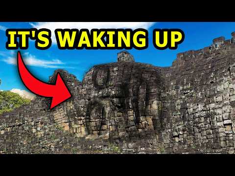 HE IS AWAKENING: Sleeping Giant Hidden in Cambodian Pyramid! (Not AI)