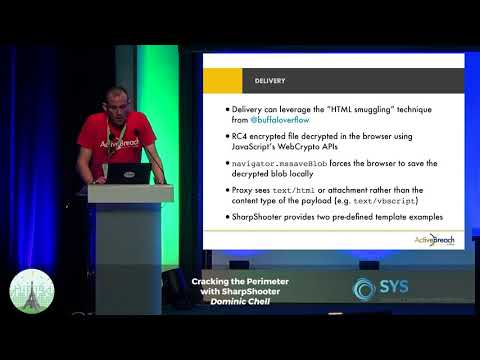 HIP19: Cracking the Perimeter with SharpShooter - D. Chell