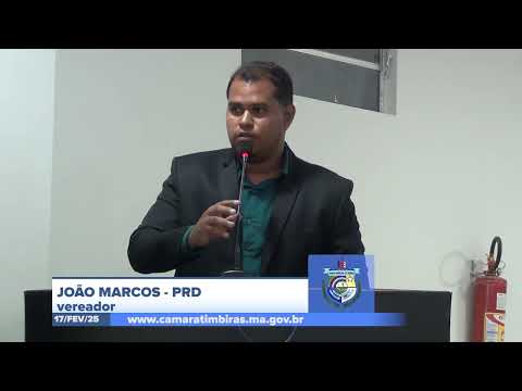 17/02: Vereador João Marcos solicita pavimentação para ruas do bairro Anjo da Guarda em Timbiras