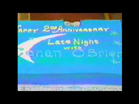Late Night with Conan O'Brien 2nd Anniversary - "Monologue" - 9/15/95