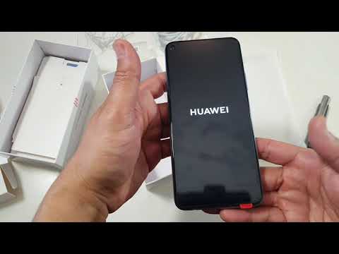 Unboxing Huawei P40 lite 5G