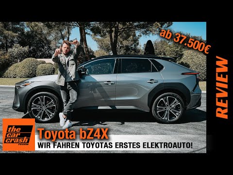 Toyota bZ4X im Test (2022) Wir fahren Toyotas erstes Elektroauto ab 37.500€! Fahrbericht | Review