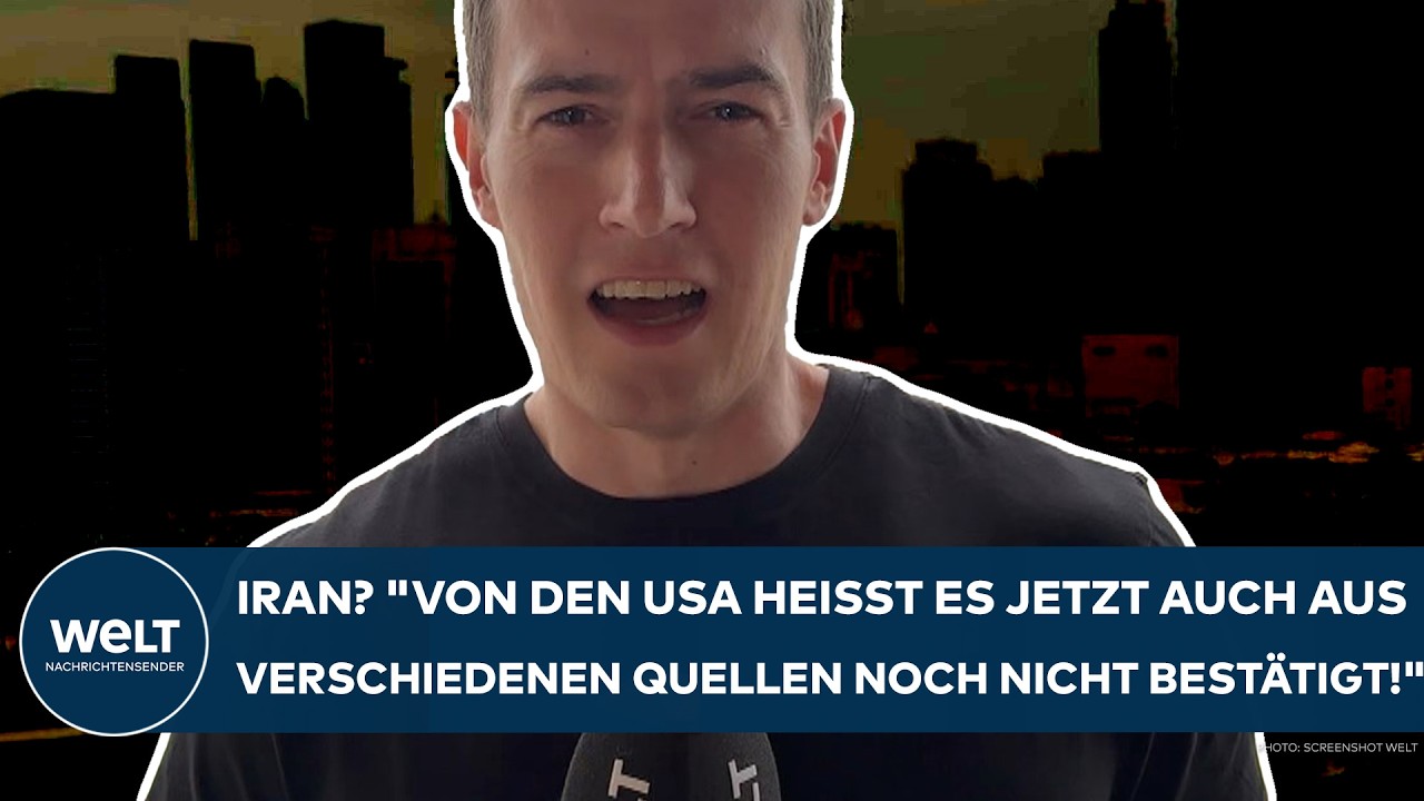 IRAN-KRIEG: "Das ist eine Befürchtung, die jetzt ein bisschen mitschwingt!" Angespannte Nahost-Lage!
