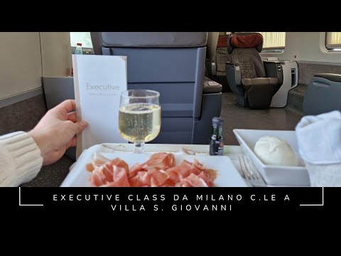 Da Milano alla Calabria in Executive Class del Frecciarossa 9583!