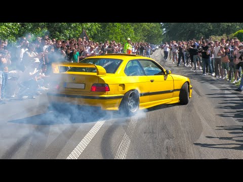 Modified BMW's leaving a Carshow WILD | Bimmerfest Europe 2024