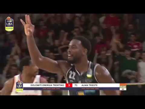 HL Serie A 22a giornata - Dolomiti Energia Trentino vs. Alma Trieste 82-75 (17.03.19)