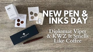 DIPLOMAT VIPER // Fountain Pen Review and new inks from KWZ & Esterbrook