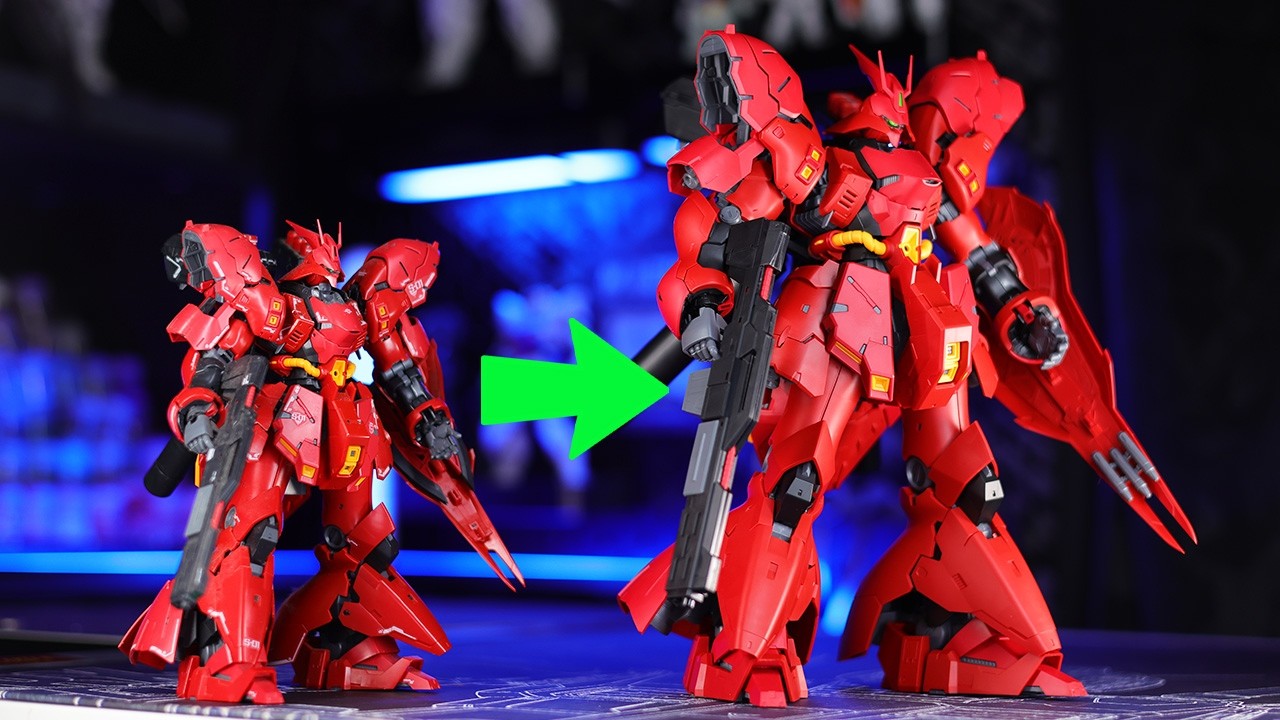 They Went And Made A Giant RG Sazabi