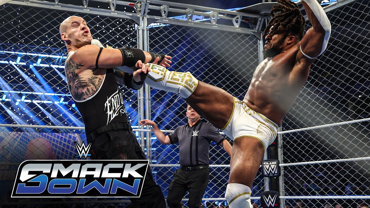 Trick Williams vs. Baron Corbin | U.S. Title Steel Cage Match: SmackDown highlights, Sept. 25, 2026