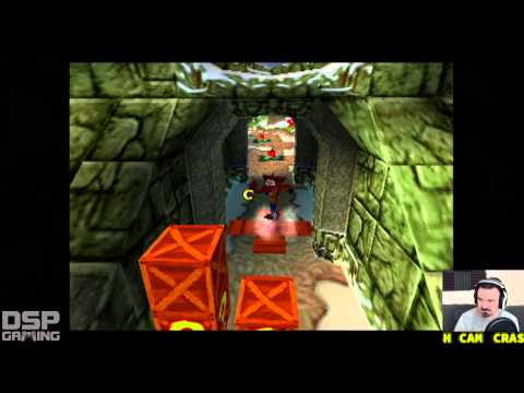 Crash Bandicoot 2 Marathon playthrough pt5 - Learning To Count! SQUISHED and 1st Boss