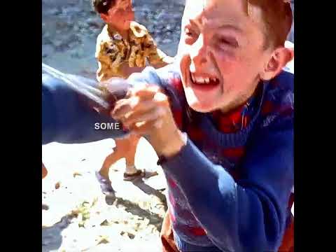 I got a magic red balloon.#fantasy #childrenmovie