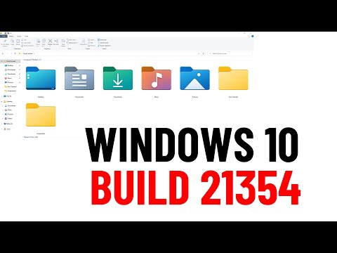 Windows 10 Build 21354 - New Camera & Display Settings Pages, Classic Paint Return + MORE!