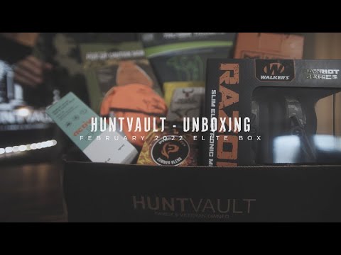 Official HuntVault ELITE February 2022 Unboxing