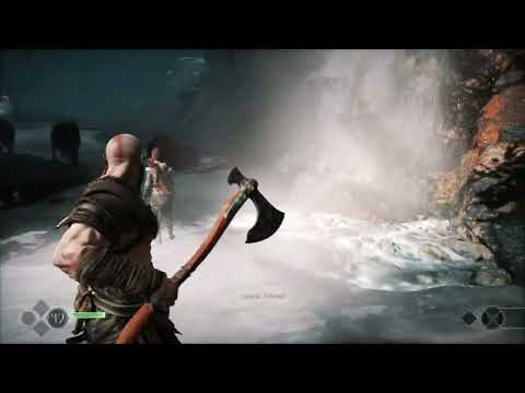 God of War - The Marked Tree: Healthstones Tutorial, Defeat Rabid Wolf "Lost and Found" Chest PS5 BC