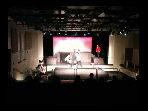 Hamlet -  Queen Gertrude falling well August 2011