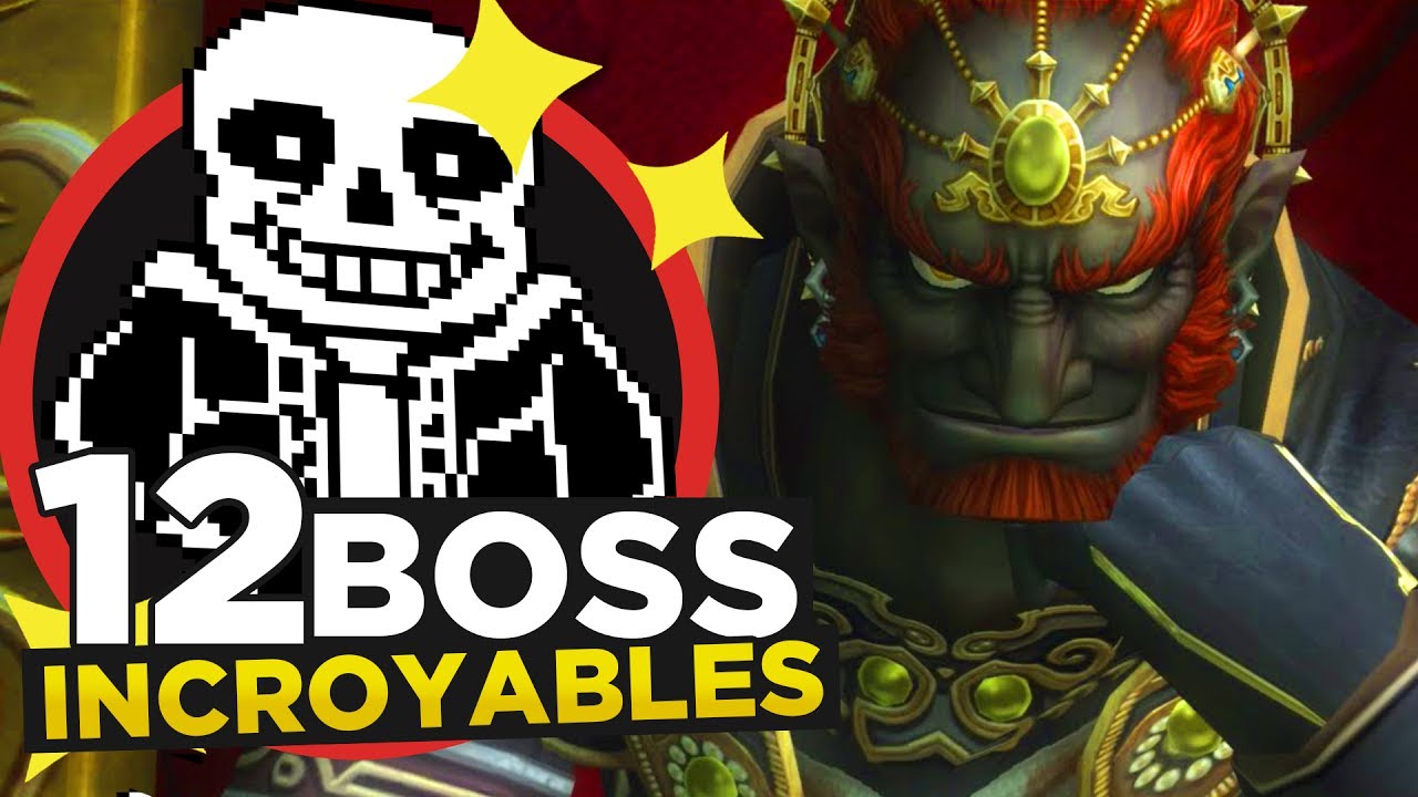 12 BOSS les plus INCROYABLES DU JEU VIDÉO