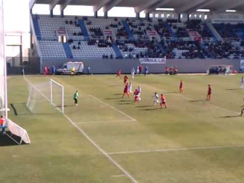 Leganés vs marino de luanco 2 a 0 - gol de victor 22/01/2012