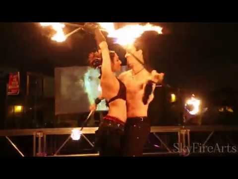 SkyFire Arts Fire Performers