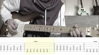 Kraftwerk das Model Heavy Metal   Rock Cover - Guitar Lesson with Tab and Backing Track