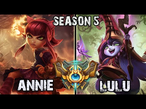 Best Annie Korea vs Lulu MID Ranked Challenger