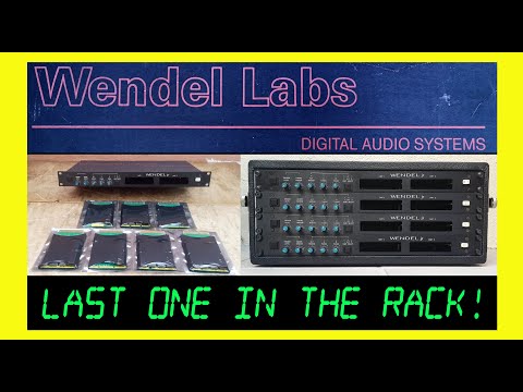 Roger Nichols WENDEL jr Drum Sampler/Drum Replacer/Playback Unit MINT +Full Sound Kit image 25