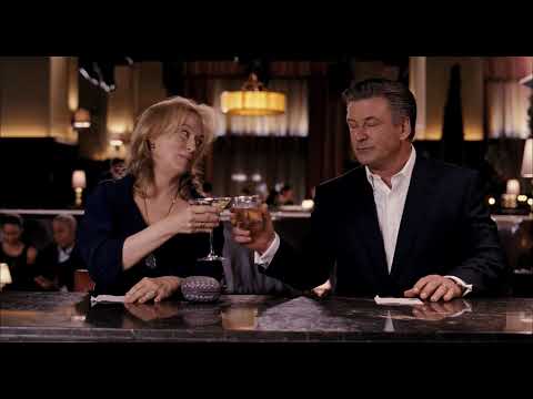 It’s Complicated (2009) trailer still: Santa Barbara kitchen glow and late-night phone call—jazz-pop cues and warm score implied