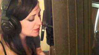 Lacey Sturm Recording &#39;Light in Your Eyes&#39; 2010 (Flyleaf)