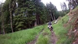 preview picture of video 'Some heavy off road riding in Sauerland, Germany.'