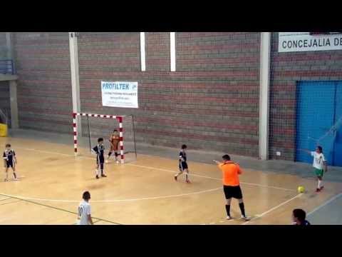 Teror fs vs Doctoral copa alevin campeones 4-3 oportunidad de Diego y Elena