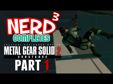 Nerd³ Completes... MGS2 VR Missions - 1 - Sneaking!