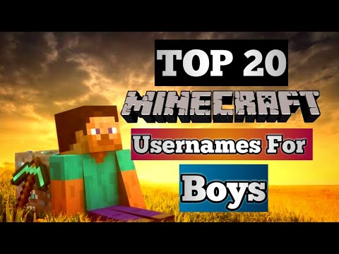 Deathno Gaming - TOP 20 Minecraft Cool Usernames For Boys | Best available Minecraft Usernames | Pro Boy Names 🔥