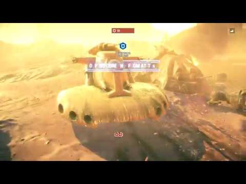 Star Wars Battlefront2, AAT kills 3x AT-TE, Galactic Assult Geonosis