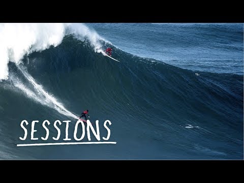 Nazaré XXL Paddle Session In Unforgiving Conditions